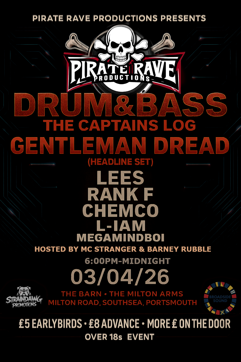 DRUM & BASS: THE CAPTAIN'S LOG